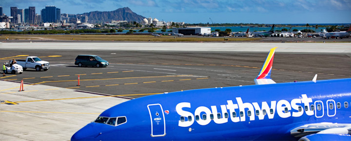 southwest airlines hawaii gates